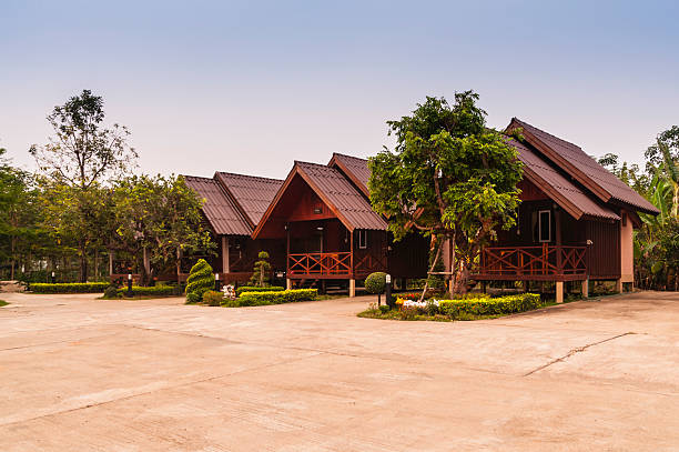 istock Wood hut, Thailand 475451050