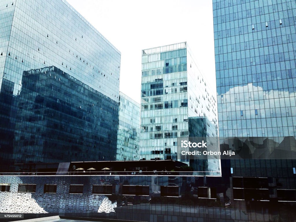 Contemporary architecture Buildings in Mexico City Mexico City Stock Photo