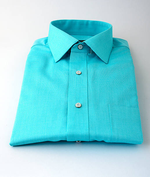 istock Navy green shirt isolated 475457670