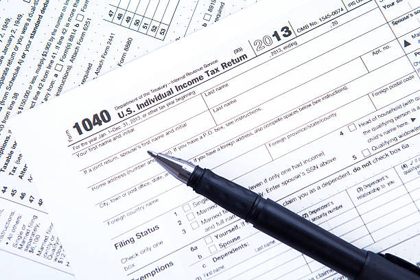 istock Official USA tax form 475458775