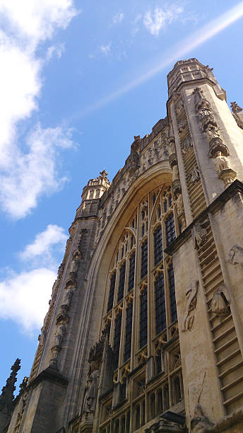 istock Main Facade of Bath Abbey 475460718