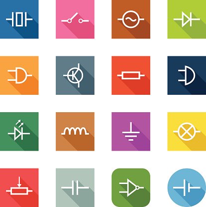 3 icon shapes included on separate layers: square, rounded square and round!