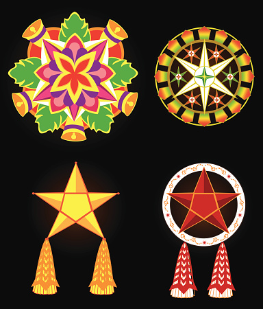 Philippine Commercial Christmas Lantern Decorations