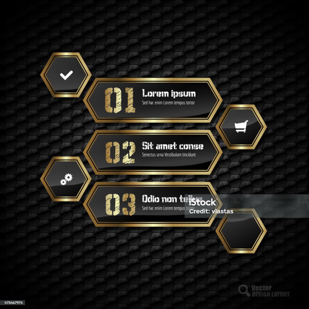 Layout Gold View Gold Layout Stock Illustration - Download Image Now - 2015, Art, Art ...