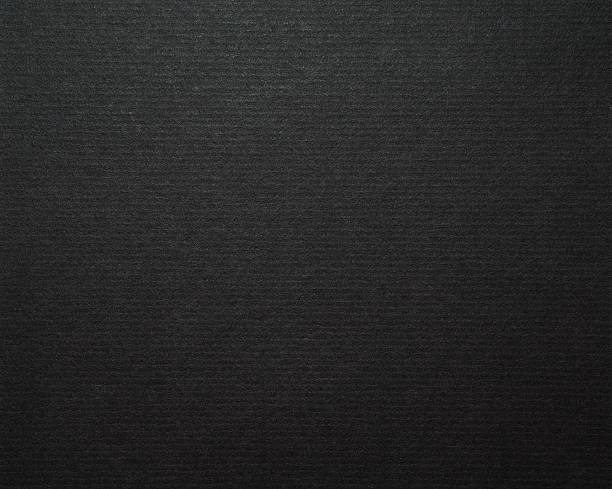 Black Cardboard Paper Background Stock Photo - Download Image Now - Black  Color, Paper, Textured - iStock