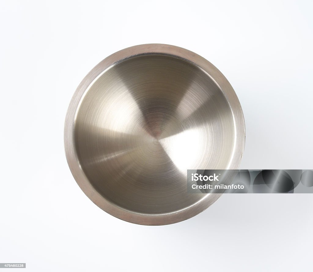 Stainless steel bowl Bowl Stock Photo