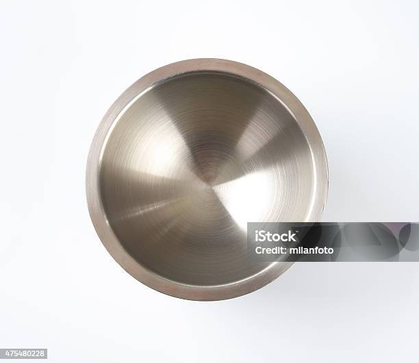 Stainless Steel Bowl Stock Photo - Download Image Now - Bowl, Stainless Steel, Metal