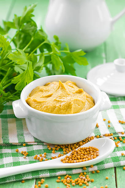 Mustard Mustard dijonnaise stock pictures, royalty-free photos & images