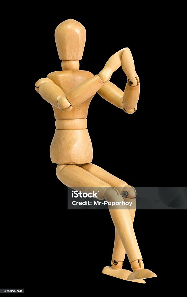 wooden dummy 2015 Stock Photo