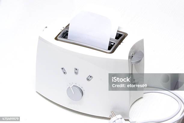 White Toaster Stock Photo - Download Image Now - Bread, Breakfast, Burnt