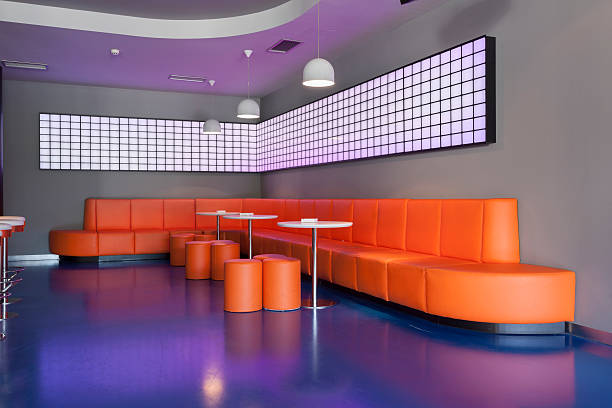 istock Futuristic Interior of disco club 475493318