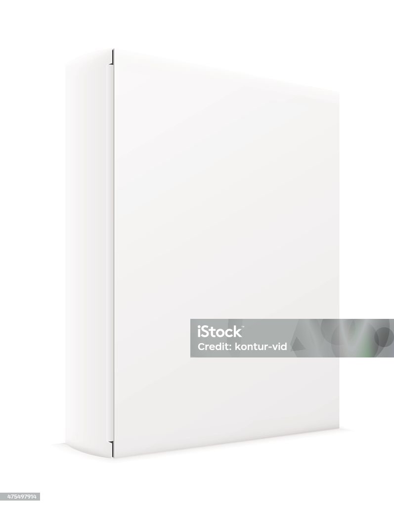 Hộp Carton Giấy Trắng Đóng Gói Hình Minh Họa Vector Hình minh họa ...