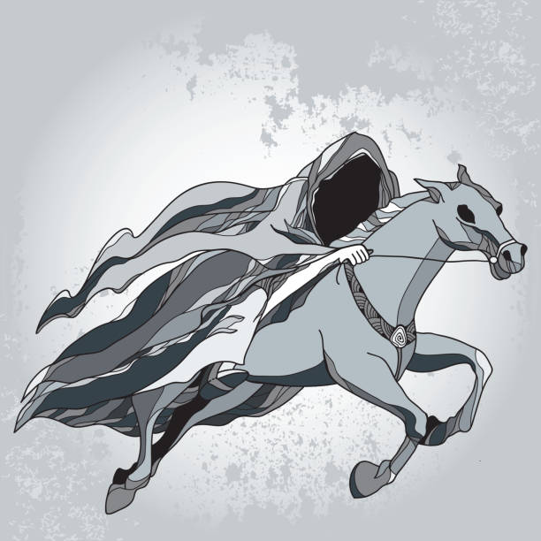 istock Mythological Nazgul. The series of mythological creatures 475504048