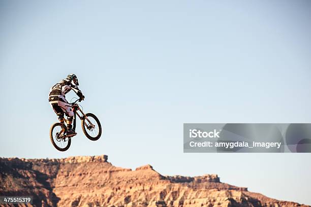 Estrema Di Mountain Bike - Fotografie stock e altre immagini di Red Bull - Red Bull, Sport, Utah