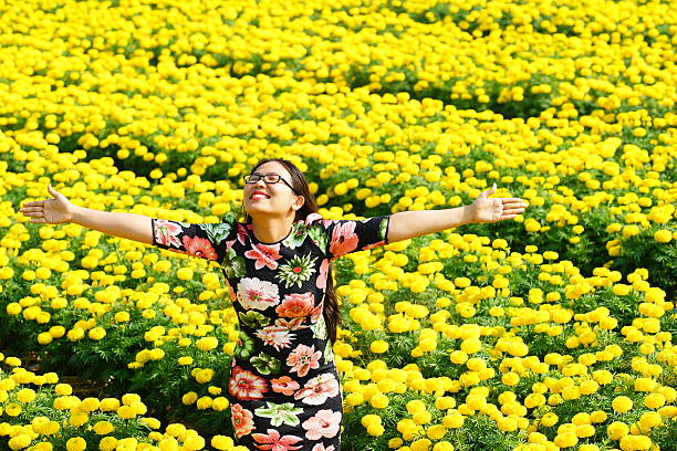 istock Girl in spring garden 475517832