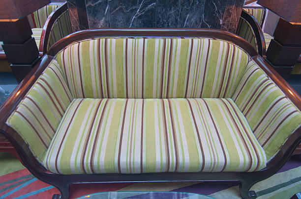 istock Vintage sofa in the room 475526176