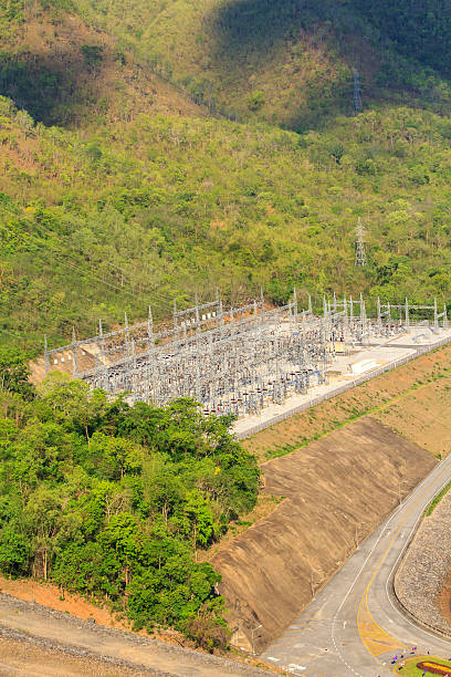 istock The dam produces electricity 475530498