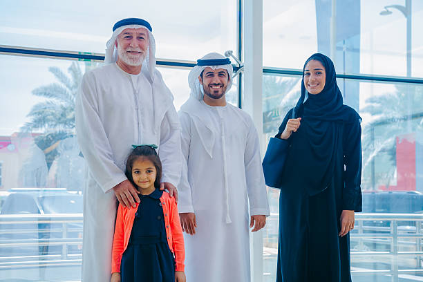 istock Traditional Arabian family portrait 475537084