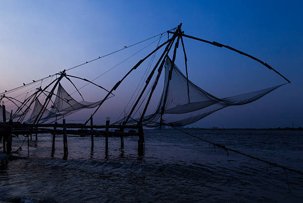 istock Chinese fishing nets,Cochin,Kerala. 475538775
