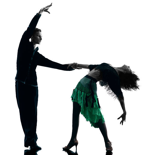istock elegant couple dancers dancing silhouette 475539464