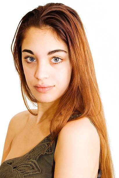 istock Beautiful girl with blue eyes 475539849