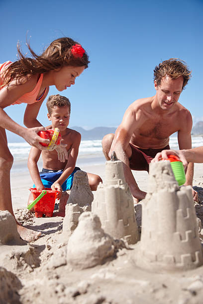 istock Their favorite form of beach fun 475544080
