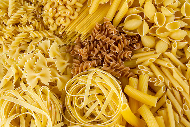 istock Directy Above View of Type of Itallian Pasta 475544318