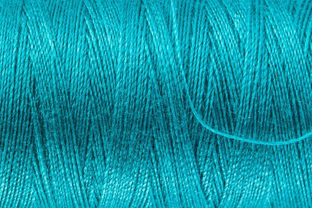 istock Petrol Blue Sewing Yarn 475550664