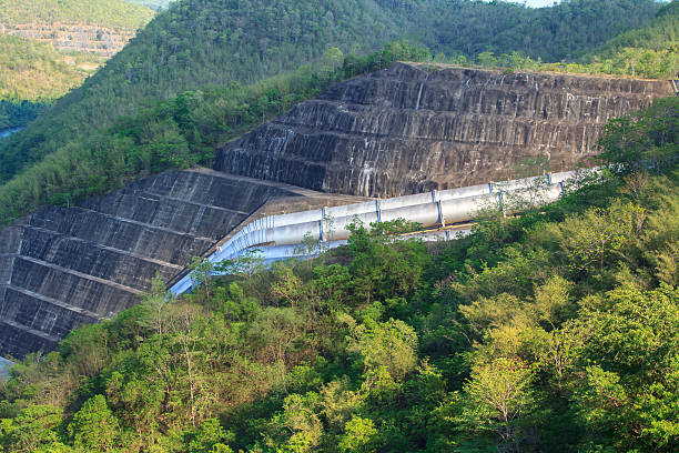 istock The dam produces electricity 475550724