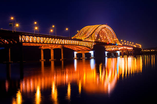 istock Banghwa bridge and han river in Seoul 475551374