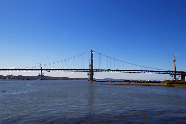 istock Forth Road Bridge from South Queensferry, Scotland 475552806