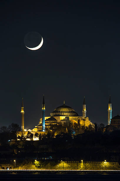 istock the night view of Hagia Sophia 475555965