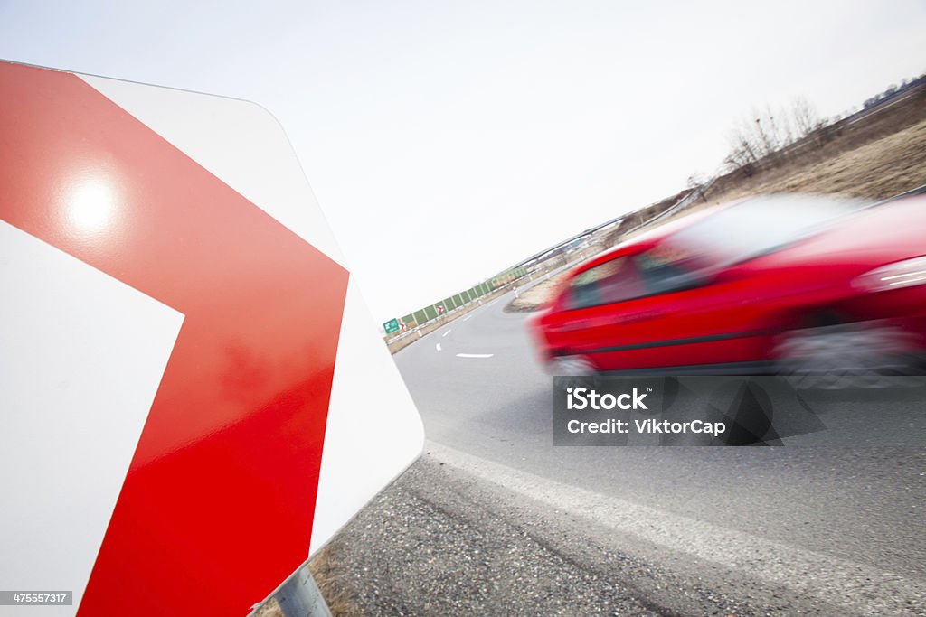 Fast Driving Turn Car Driving Fast Through A Sharp Turn Stock Photo - Download Image Now ...