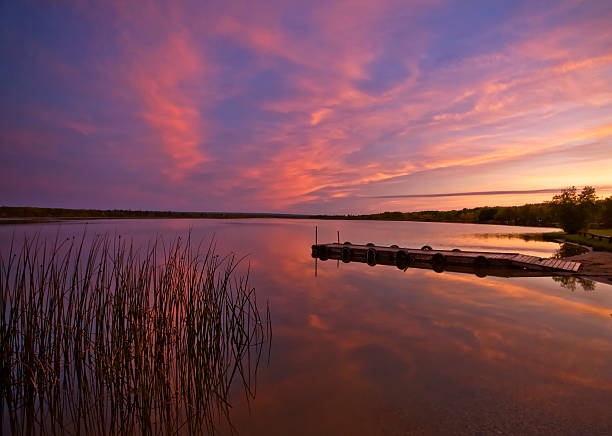 istock Sunrise on Northern Lakes Manitoba 475559143