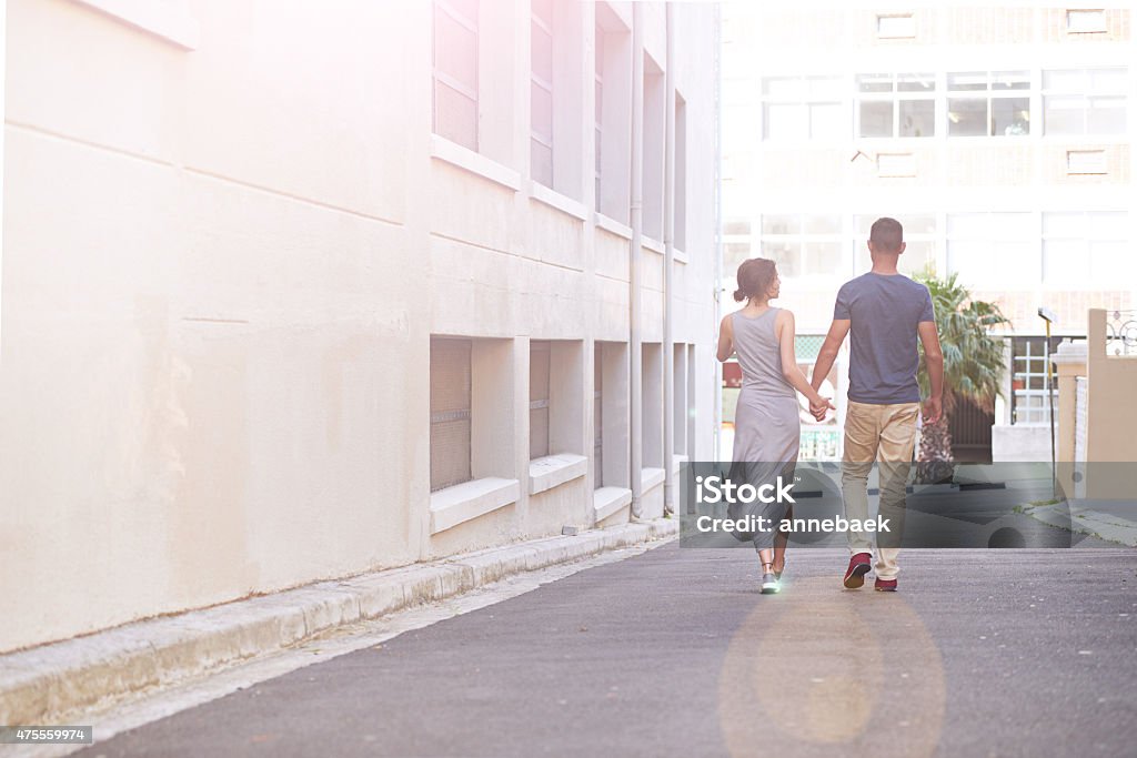 They're inseparable... Shot of a young couple taking a walk outdoorshttp://195.154.178.81/DATA/i_collage/pu/shoots/804698.jpg 20-29 Years Stock Photo