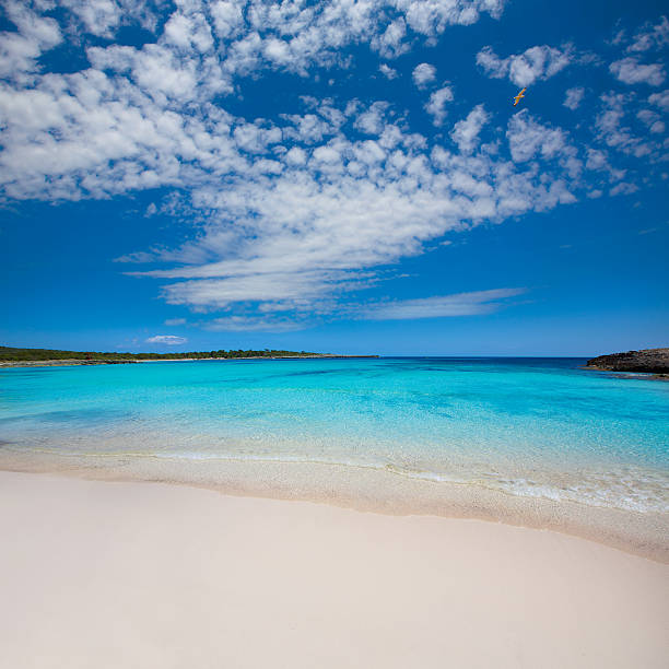 istock Menorca Son Saura beach in Ciutadella turquoise Balearic 475562738