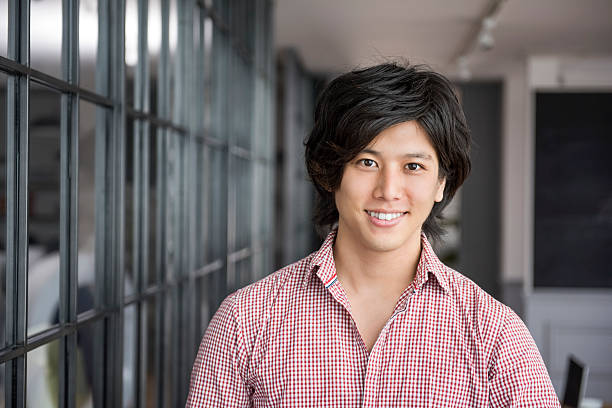 istock Young Japanese man portrait 475566056