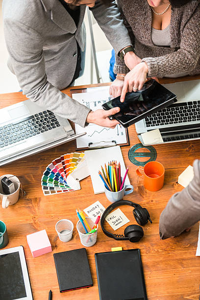 istock team coworking in the office 475566312