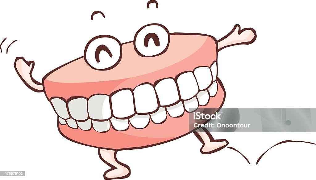 Heureux Denture Spectacle De Dansillustration Vecteurs libres de droits et  plus d'images vectorielles de Dentier - Dentier, Cartoon, Humour - iStock