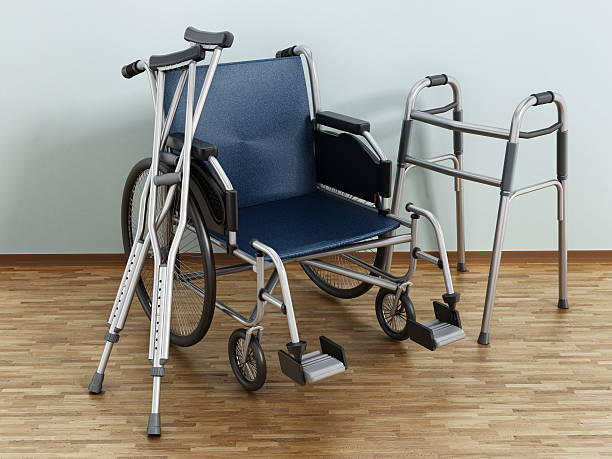 istock Wheelchair, crutches and walker 475576278