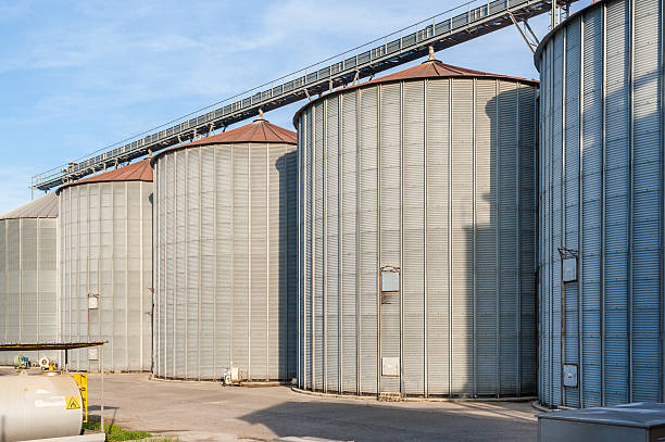 istock Storage facility cereals, and biogas production 475583462