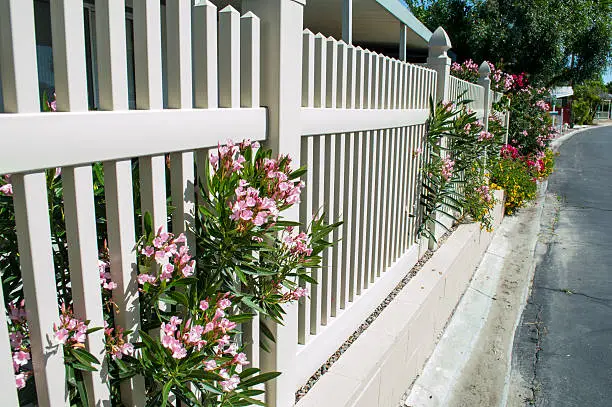 Photo of Vinyl Fencing on Older home