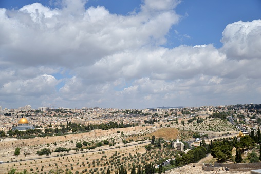 Jerusalem- view from Mount of Olives
