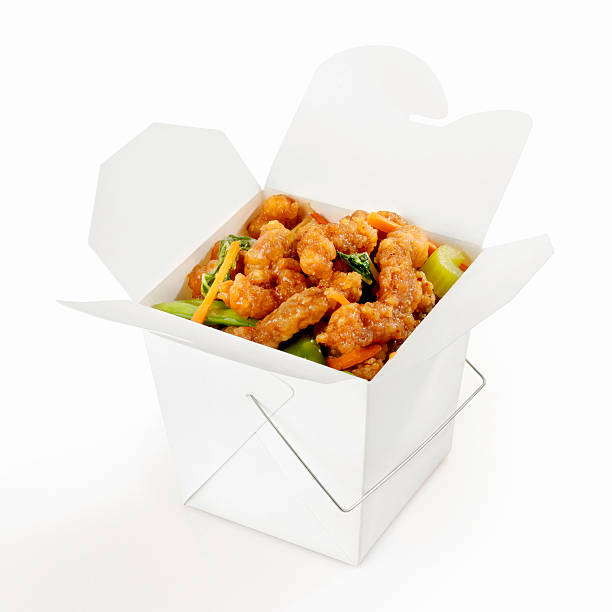 istock Chinese Take Out, Ginger Fried Beef with Mixed Vegetables 475599070