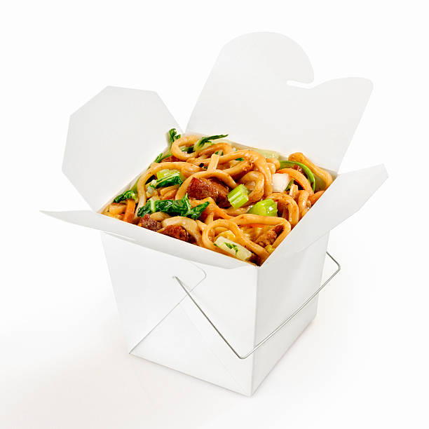 istock Chinese Take Out, Shanghai Noodles 475599080