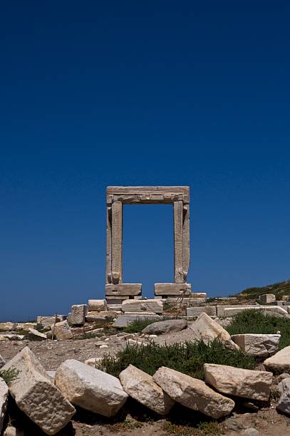 Temple of Apollo stock photo