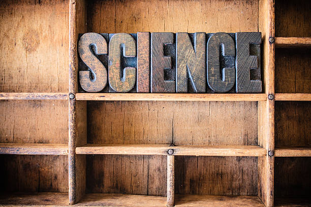 istock Science Concept Wooden Letterpress Theme 475602558