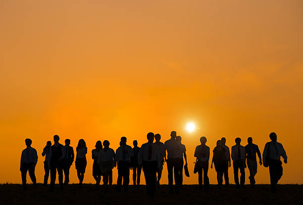 istock Group of Business People Relaxing After Work 475605527