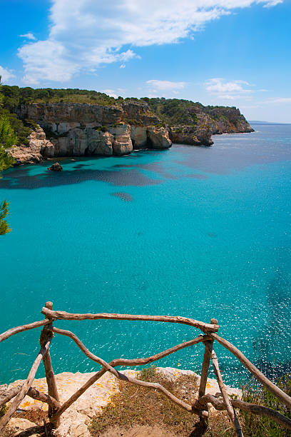 istock Cala Macarella Menorca turquoise Balearic Mediterranean 475605760