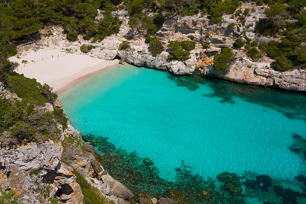istock Cala Macarelleta in Menorca at Balearic Islands 475605924
